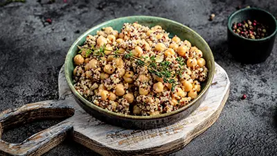 Featured image for “Quinoa and Chickpea Buddha Bowl”