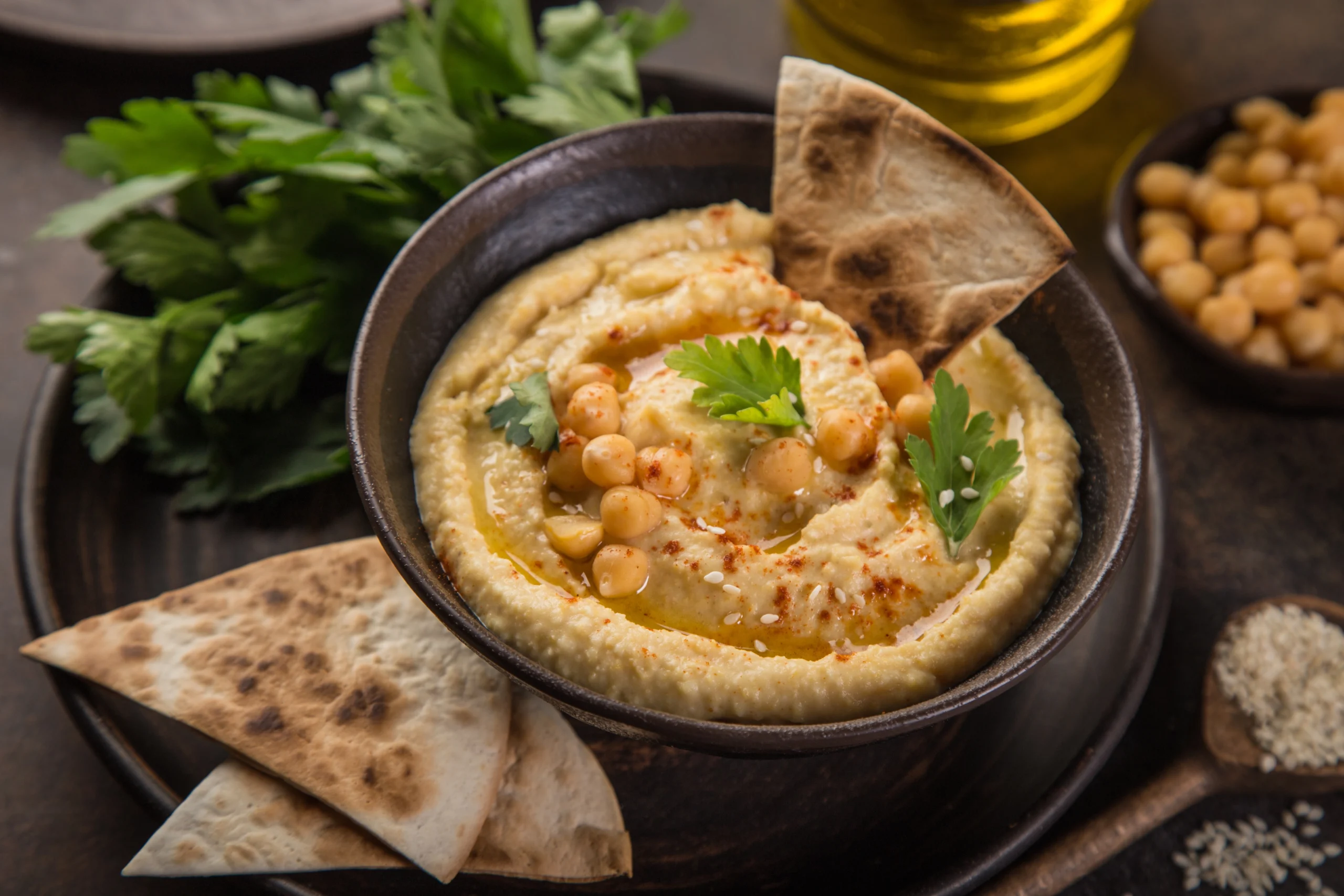 Featured image for “Easy Traditional Hummus”